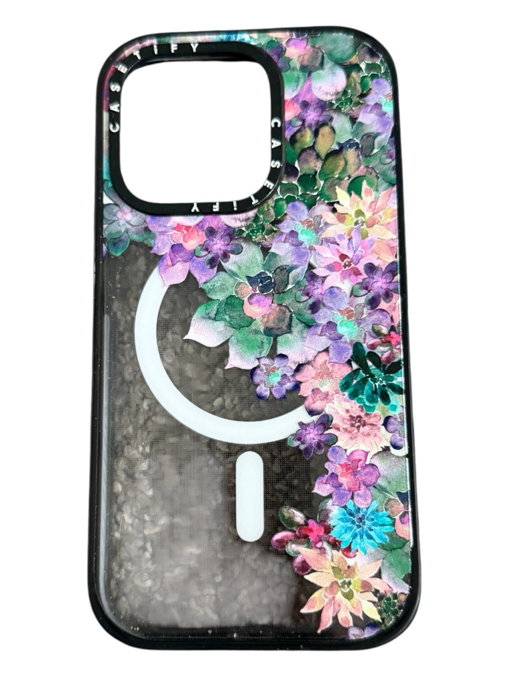 Casetify Floral MagSafe Case in Purple, Pink, Green, Teal iPhone 15
